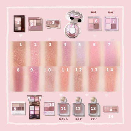 パーフェクトマルチアイズ/キャンメイク/アイシャドウパレットを使ったクチコミ(4枚目)