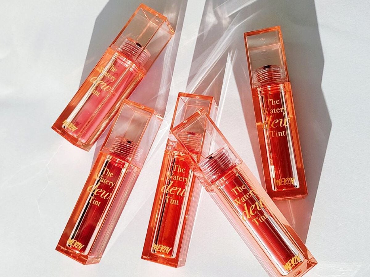 ザ ウォータリーデューティント/MERZY/リップティントを使ったクチコミ(5枚目)