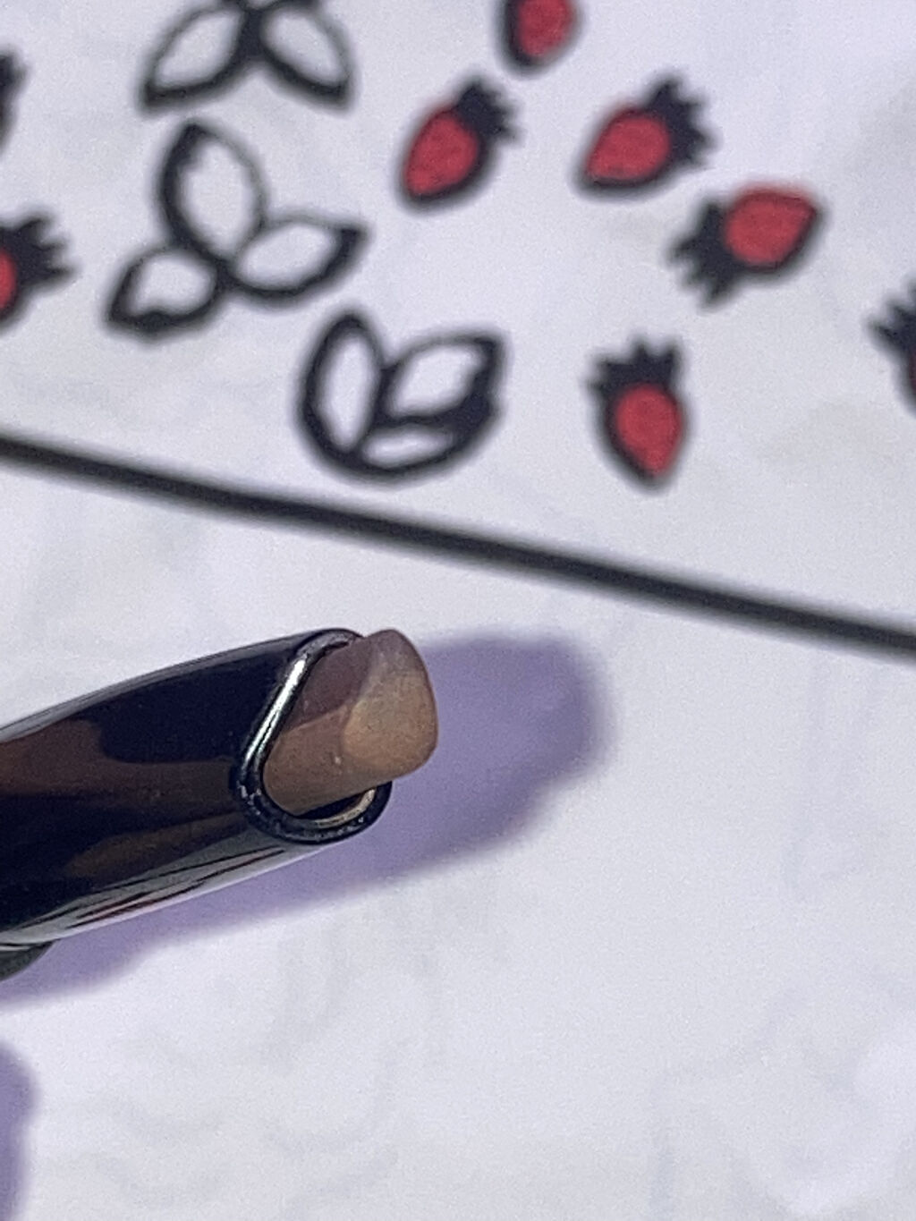 ツートンカラーアイブロウペンシル 05 赤み系ブラウンの髪に/GENE TOKYO/アイブロウペンシルを使ったクチコミ（3枚目）