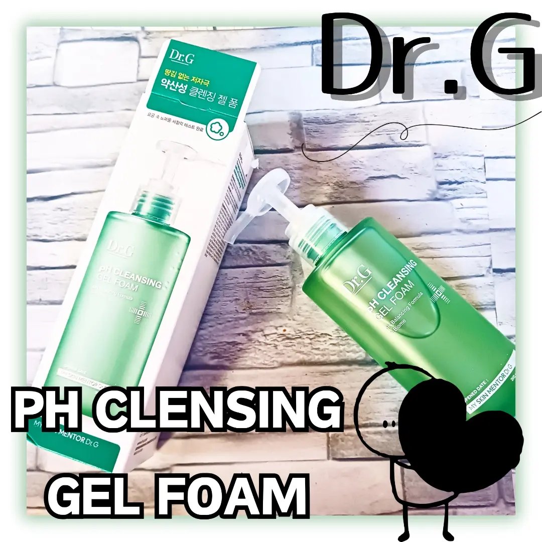 弱酸性クレンジングジェルフォーム/Dr.G/その他洗顔料を使ったクチコミ（1枚目）
