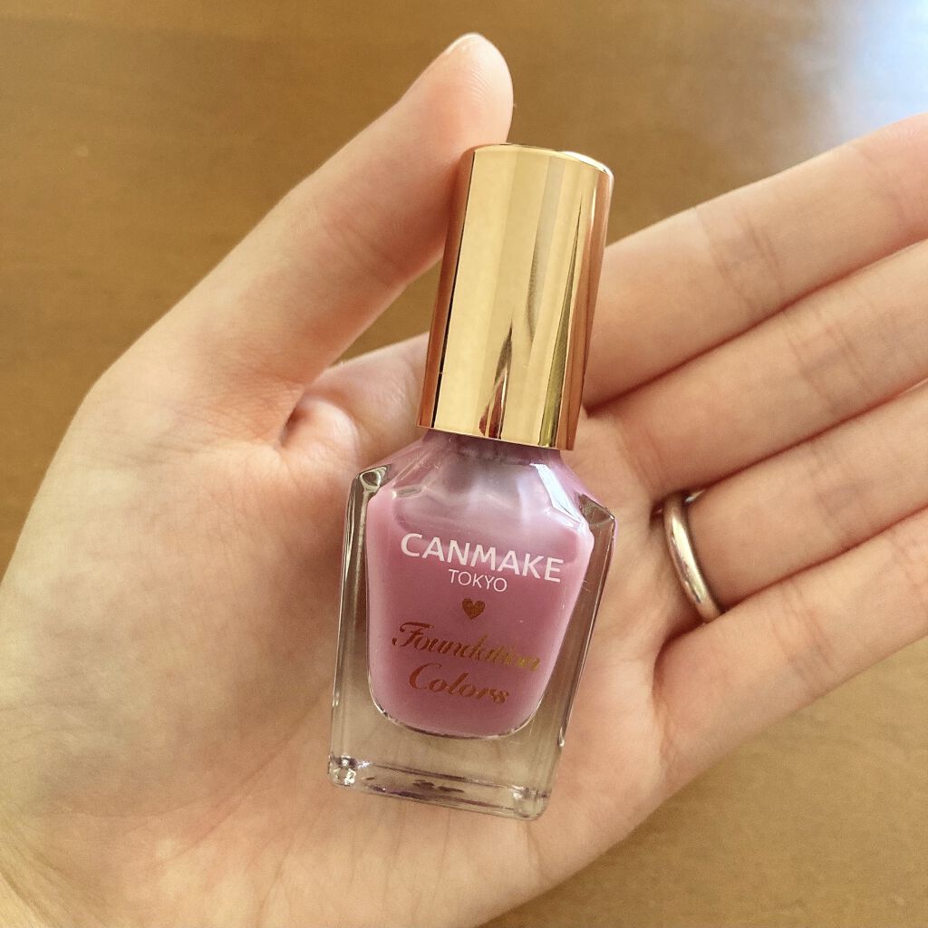 ファンデーションカラーズ/キャンメイク/マニキュアを使ったクチコミ（1枚目）