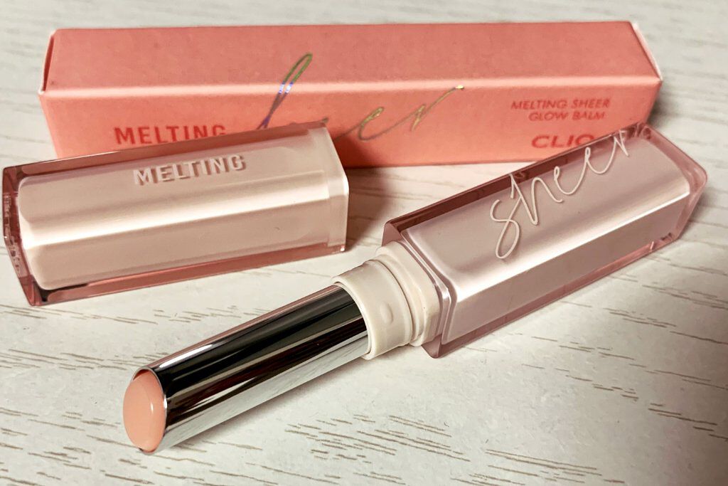 メルティング シアー グロウ バーム/CLIO/リップケアを使ったクチコミ（1枚目）