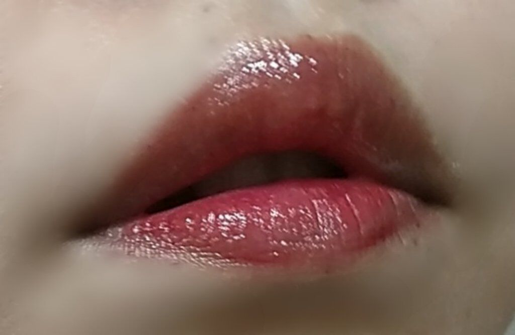 ジューシーリップティント/キャンメイク/口紅を使ったクチコミ（3枚目）