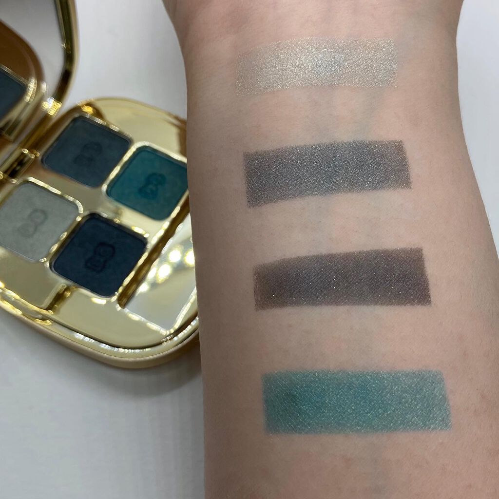 フェリンアイズ インテンスアイシャドウ クアッド 8/DOLCE&GABBANA BEAUTY/アイシャドウパレットを使ったクチコミ（3枚目）