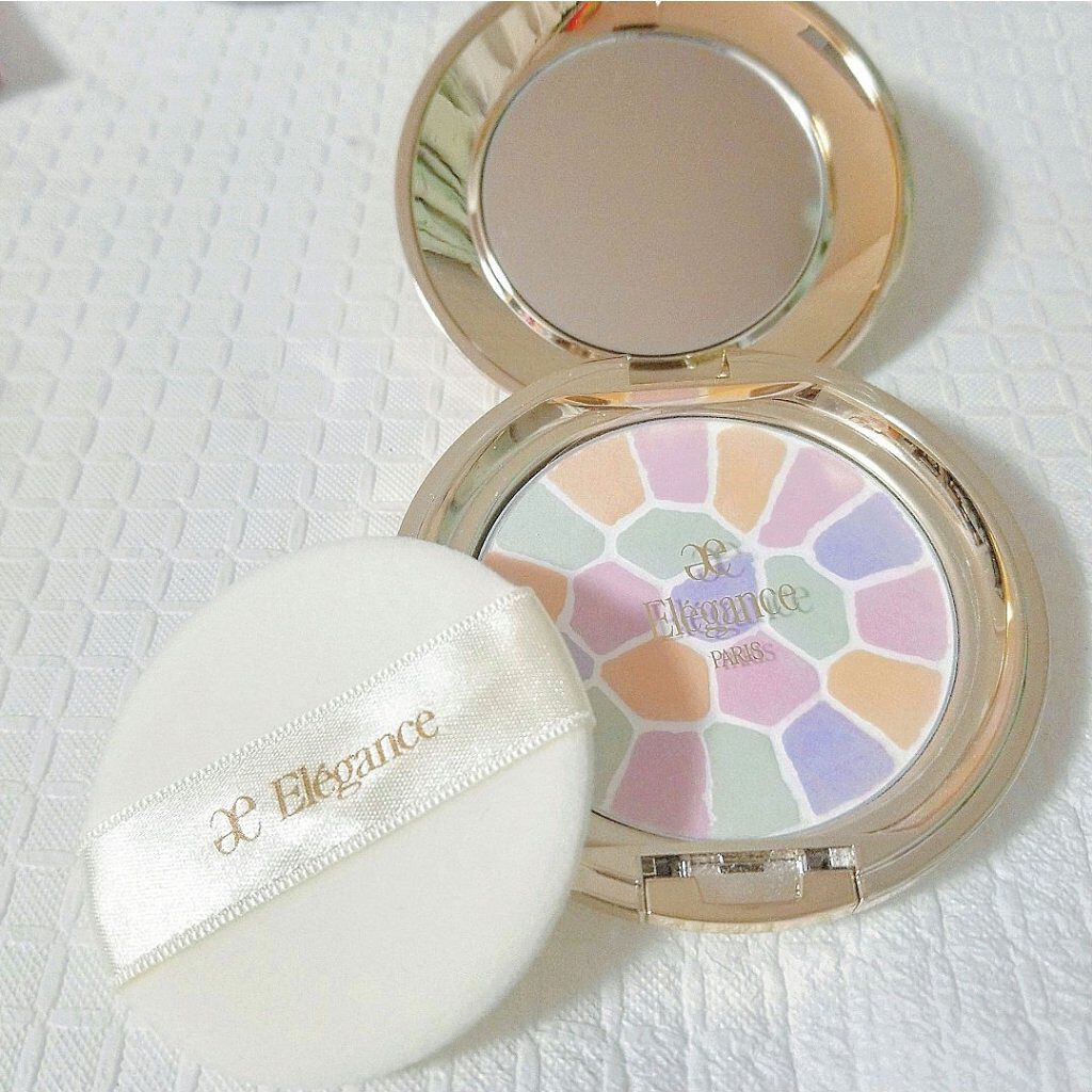 ラ プードル オートニュアンス/Elégance/プレストパウダーを使ったクチコミ（2枚目）