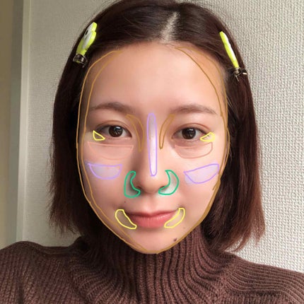 コンシール コレクト コントゥアー パレット/NYX Professional Makeup/パレットコンシーラーを使ったクチコミ(4枚目)