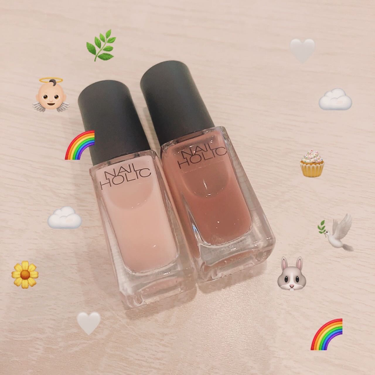 ネイルホリック つめ用ファンデ/ネイルホリック/ネイルトップコートを使ったクチコミ（1枚目）
