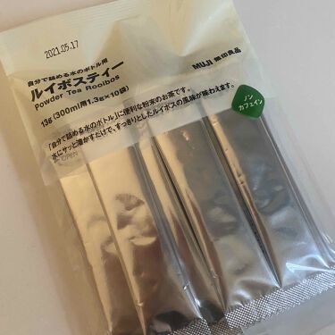 ハーブのお茶 有機ルイボスティー 無印良品の口コミ 無印のルイボスティー本当に便利 水に By Yu 普通肌 代後半 Lips