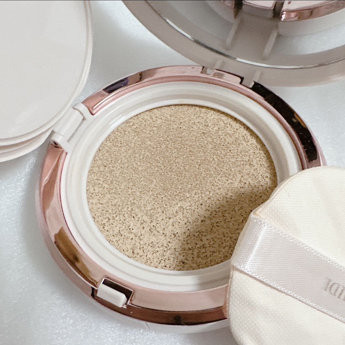 ダブルラスティング クッショングロウ/ETUDE/クッションファンデーションを使ったクチコミ（2枚目）