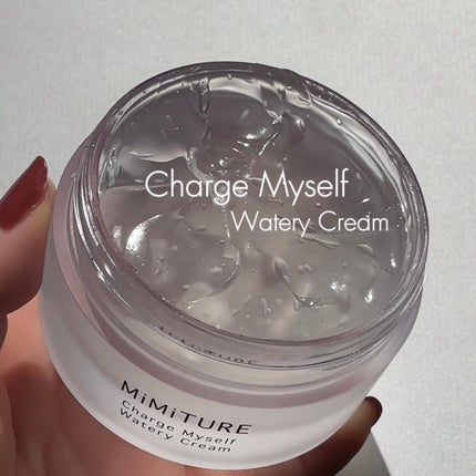 ミミチュール チャージマイセルフウォータリークリーム/クラブ/フェイスクリームを使ったクチコミ(2枚目)
