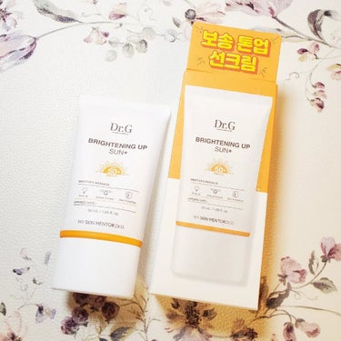 Dr.G ブライトニングアップサンプラスのクチコミ「Dr.G　ドクタージー
ブライトニングアップサンプラス
(SPF50+ PA+++)を使ってみ.....」（1枚目）