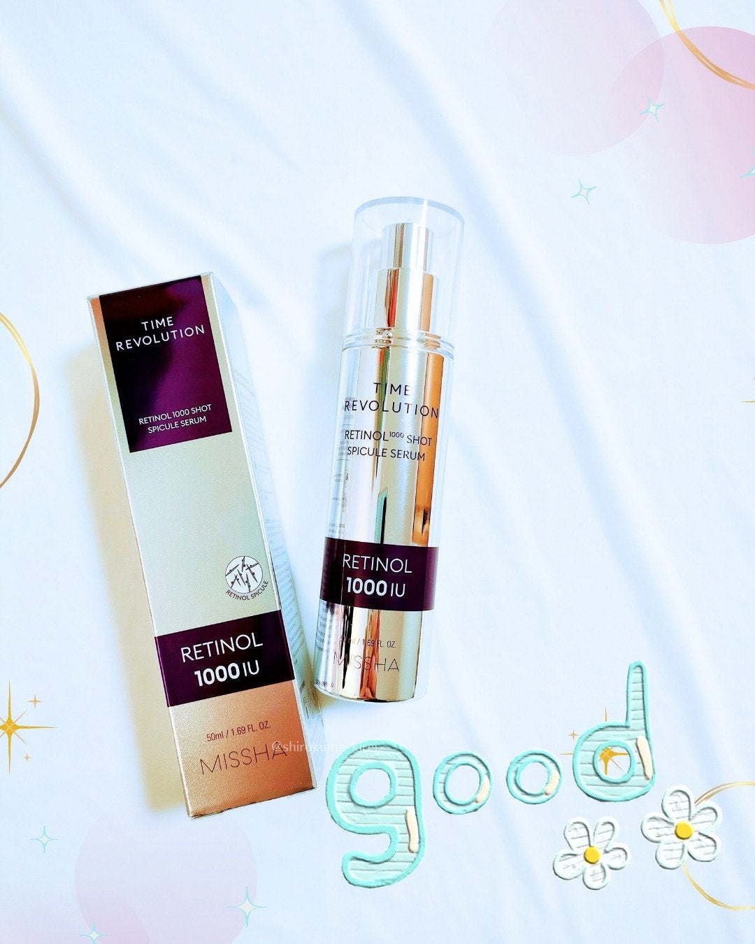 ミシャ タイムレボリューション レチ1000ショット スピキュール美容液/MISSHA/美容液を使ったクチコミ(5枚目)