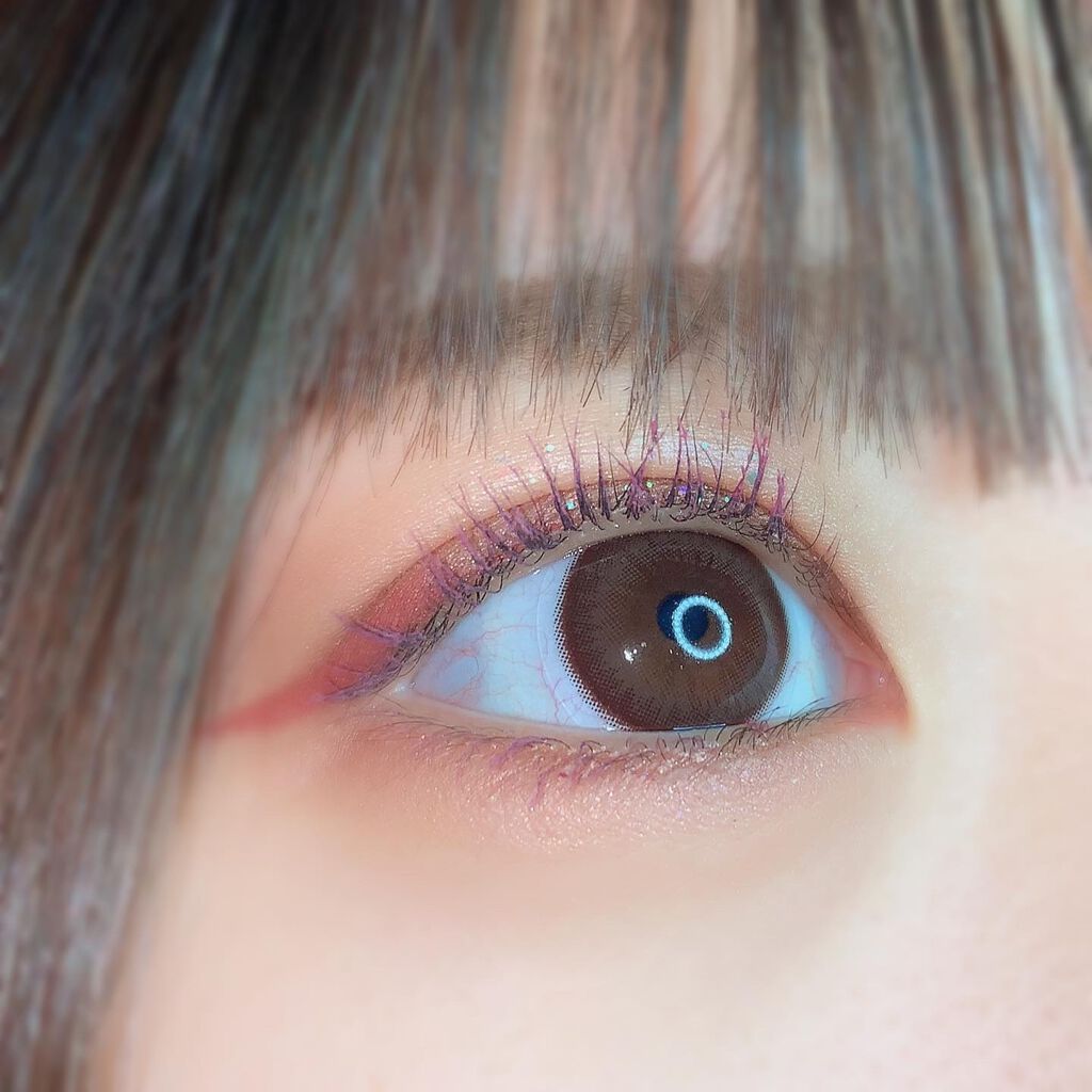 ダイヤモンドシリーズ カラーマスカラ/ZEESEA/マスカラを使ったクチコミ(4枚目)