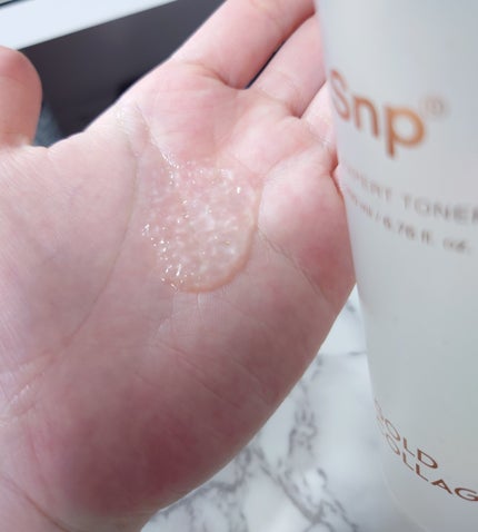 ゴールドコラーゲンエキスパートトナー/SNP/化粧水を使ったクチコミ(2枚目)