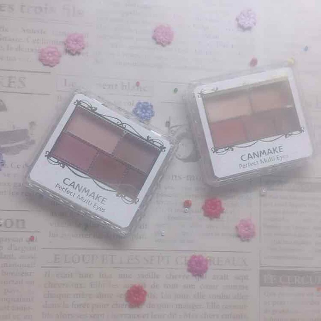 パーフェクトマルチアイズ/キャンメイク/アイシャドウパレットを使ったクチコミ(1枚目)