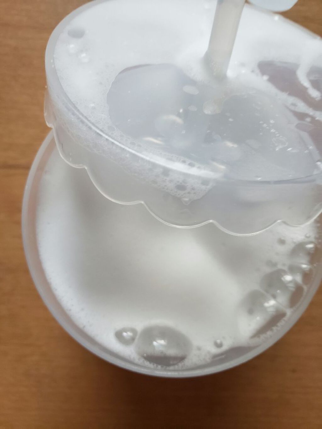 ほいっぷるん/DAISO/その他スキンケアグッズを使ったクチコミ（3枚目）