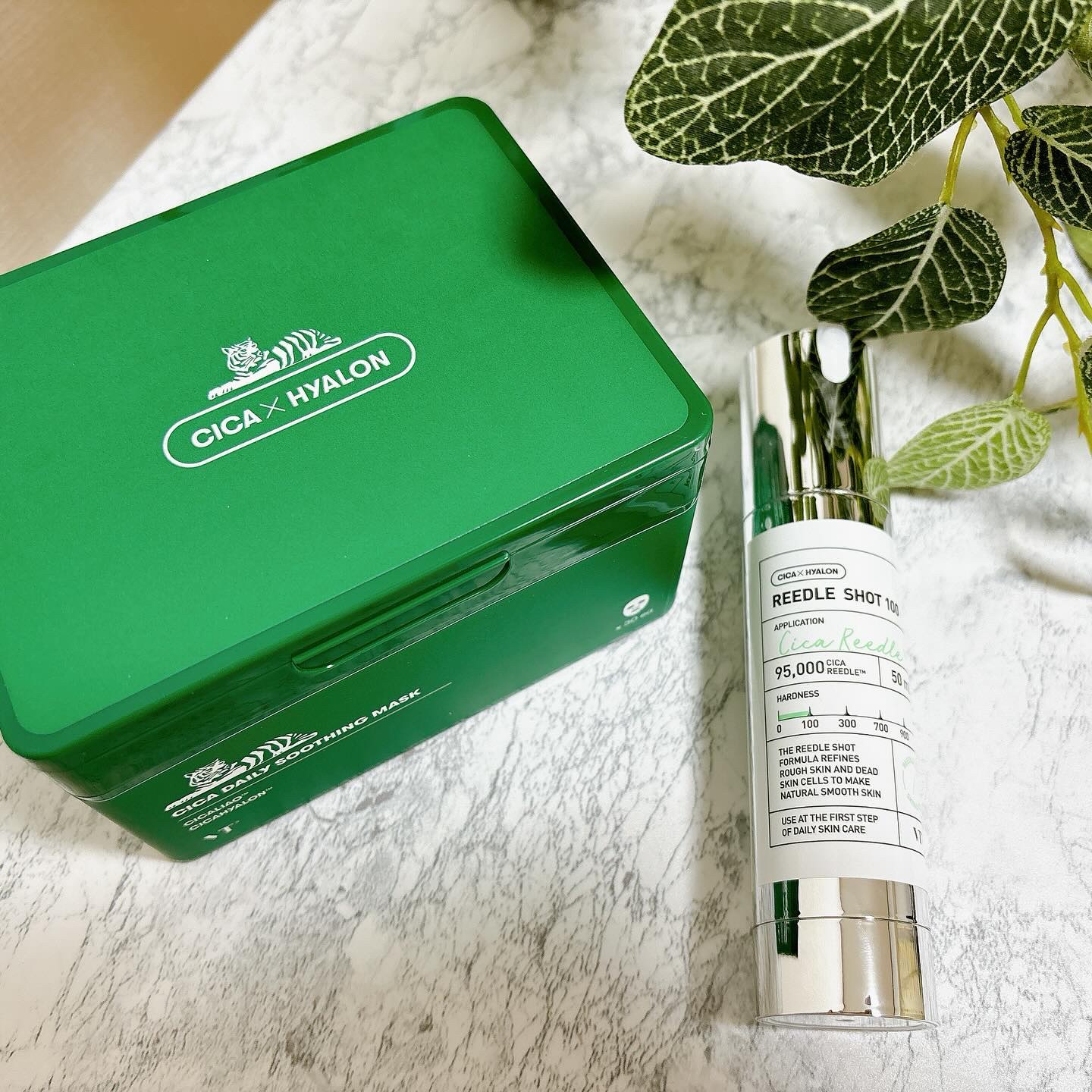 CICA デイリースージングマスク/VT/シートマスク・パックを使ったクチコミ（1枚目）