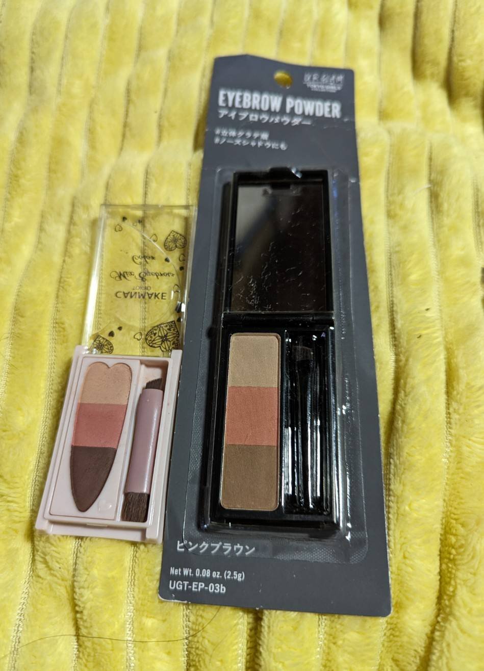 ミックスアイブロウカラー/キャンメイク/パウダーアイブロウを使ったクチコミ（2枚目）