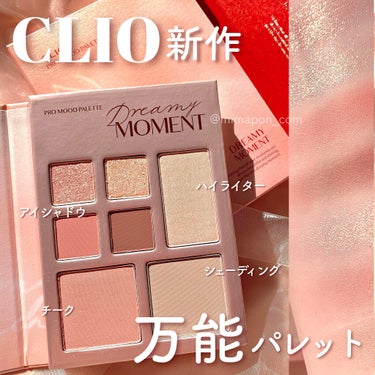 プロ ムード パレット 01 DREAMY MOMENT/CLIO/アイシャドウパレットを使ったクチコミ（1枚目）