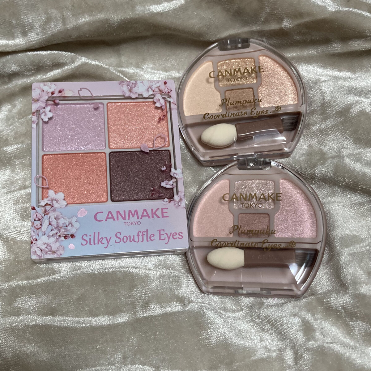 シルキースフレアイズ/キャンメイク/アイシャドウパレットを使ったクチコミ（1枚目）