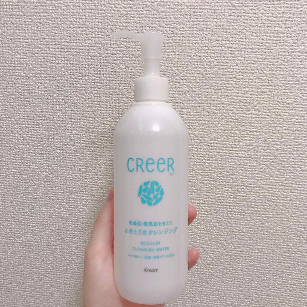 ふきとり水クレンジング モイスト/CReeR/クレンジングウォーターを使ったクチコミ(1枚目)