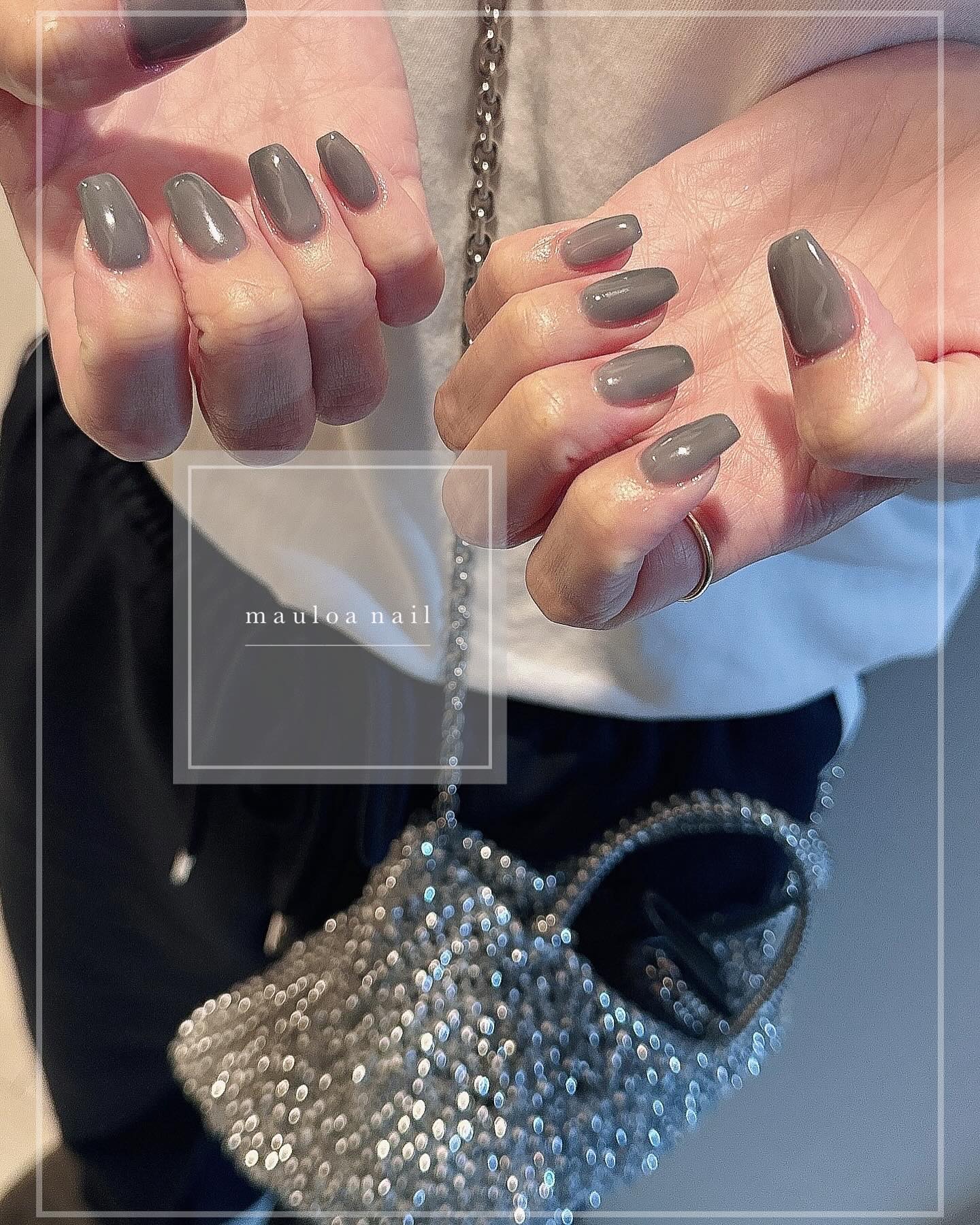 #ネイル,#フレンチネイル,#アートネイル,#オフィスネイル,#ミラーアートネイル,#ミラーフレンチネイル,#秋ネイル,#パステルフレンチネイル,#グレーネイル,#カーキネイル,#ミラーネイル,#春ネイル,#綺麗めネイル,#ワンカラーネイル,#ヌーディーネイル,#春ネイル,#天王寺ネイル,#ワンホンネイルのネイルデザイン