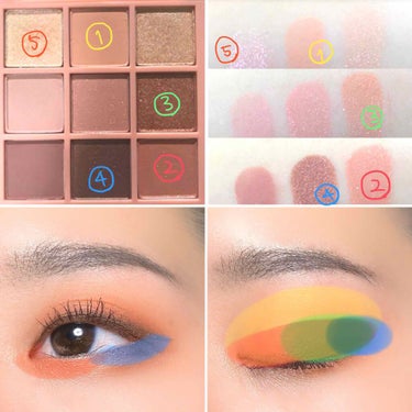 3CE MOOD RECIPE MULTI EYE COLOR PALETTE/3CE/アイシャドウパレットを使ったクチコミ（3枚目）