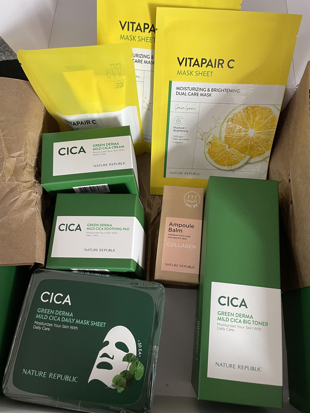 グリーン ダーマCICAビックトナー/ネイチャーリパブリック/化粧水を使ったクチコミ（2枚目）