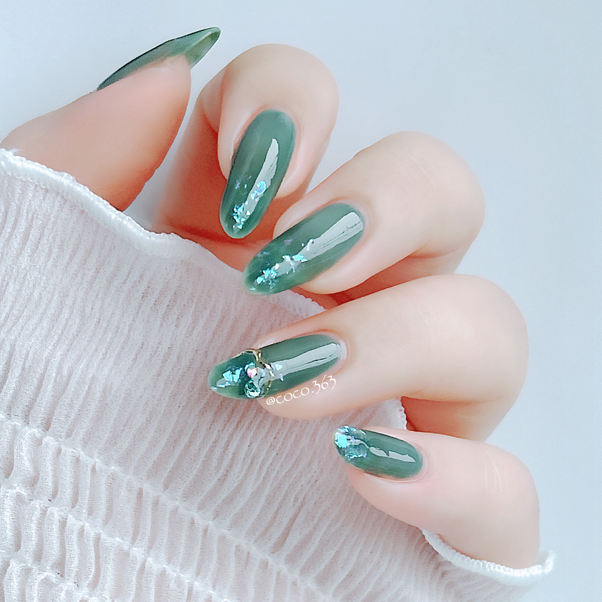 ネイルシール/セリア/ネイルシールを使ったクチコミ（2枚目）