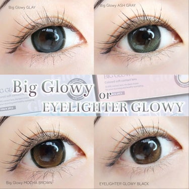 Eyelighter Glowy 1Month/OLENS/カラーコンタクトレンズを使ったクチコミ（1枚目）