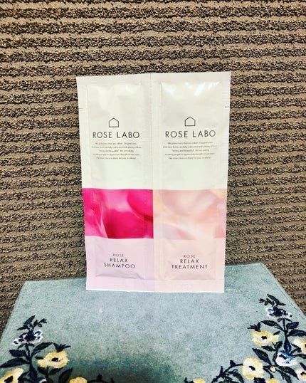 ローズリラックスシャンプー&トリートメント トライアル 1回分/ROSE LABO/市販シャンプーの画像
