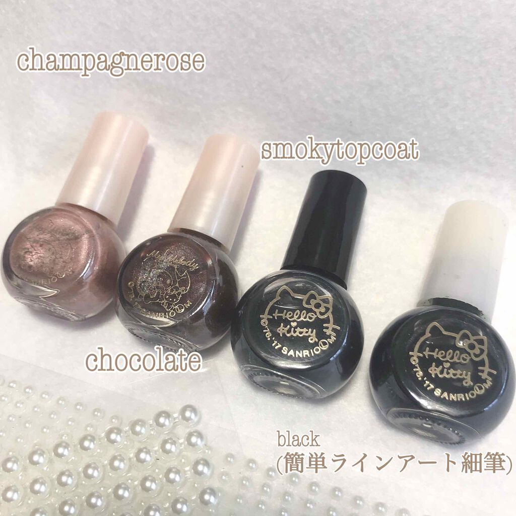 サンリオネイル/DAISO/マニキュアを使ったクチコミ(2枚目)