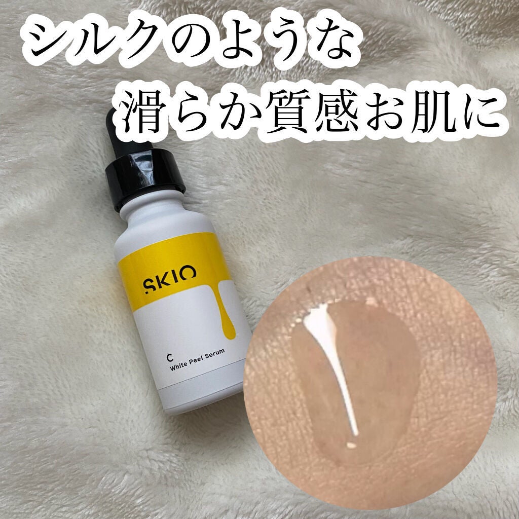 VC ホワイトピールセラム/SKIO/ブースター・導入液を使ったクチコミ(1枚目)