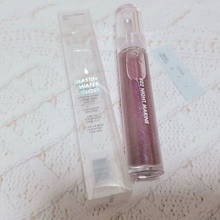 グラスティングウォーターグロス/rom&nd/リップグロスを使ったクチコミ(2枚目)