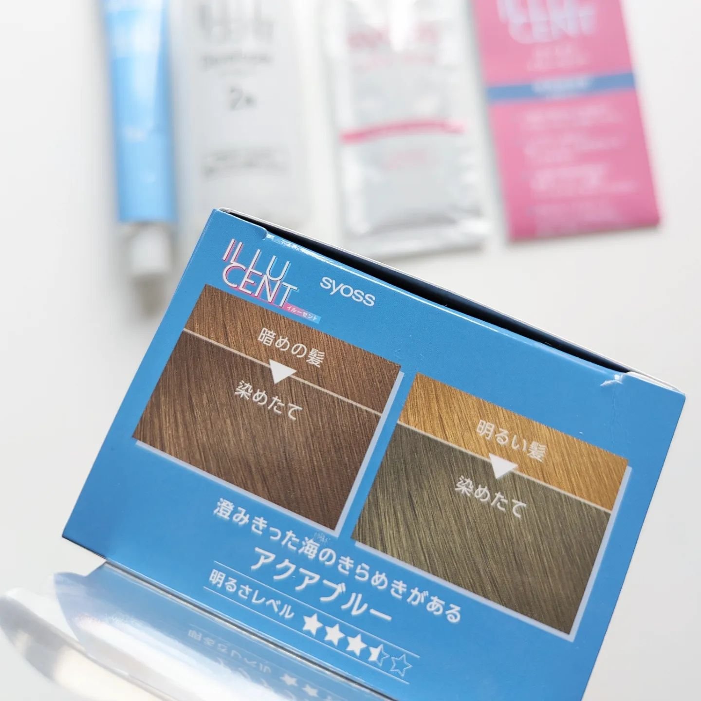 イルーセント ミルキーヘアカラー/サイオス/ヘアカラーを使ったクチコミ（3枚目）