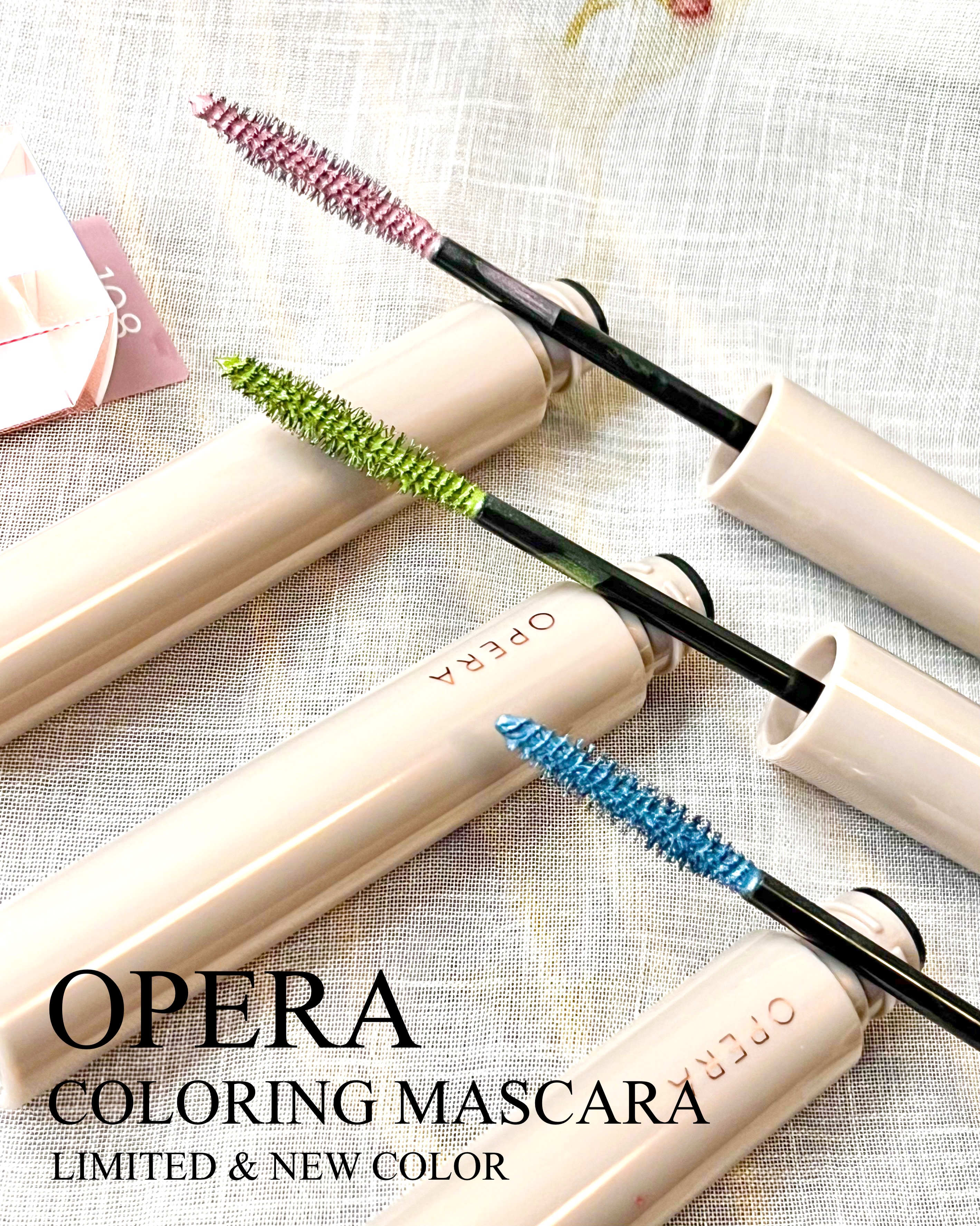 オペラ カラーリングマスカラ/OPERA/マスカラを使ったクチコミ（2枚目）