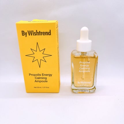 プロポリスエナジーカーミングアンプル/By Wishtrend/美容液を使ったクチコミ(1枚目)
