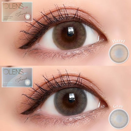 フレンチシャイン 1month/OLENS/1ヶ月(1MONTH)カラコンを使ったクチコミ(5枚目)