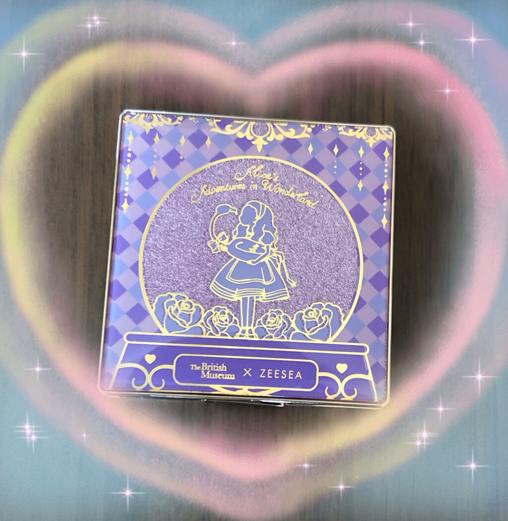 ドリームランドアイシャドウ ( 4シェード )/ZEESEA/アイシャドウパレットを使ったクチコミ（1枚目）