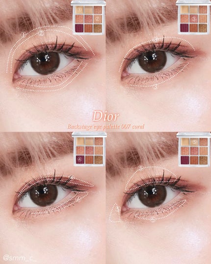 ディオール バックステージ アイ パレット/Dior/アイシャドウパレットを使ったクチコミ(2枚目)