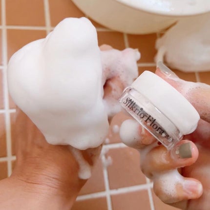 シルクリオ フローラ 洗顔お試し3点セット/ホロスリン製薬/トライアルキットを使ったクチコミ(5枚目)