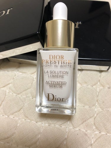 Dior プレステージ ホワイト ラ  ソリューション ルミエール ライト イン セラムのクチコミ「#Dior
#プレステージ ホワイト ラ  ソリューション ルミエール ライト イン セラム
.....」（1枚目）