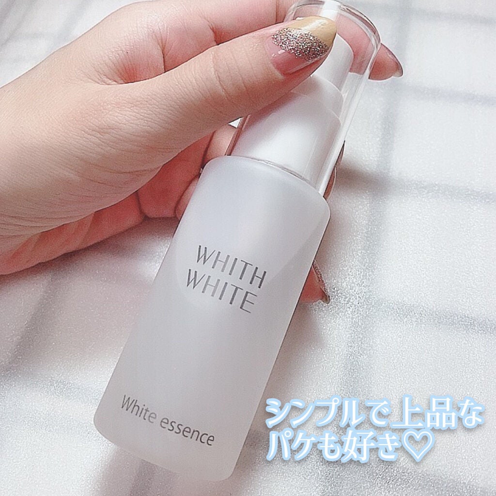 美白 美容液/WHITH WHITE/美容液を使ったクチコミ(3枚目)