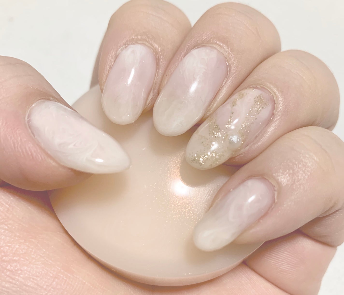 ジェルネイル(ライト対応)/セリア/ジェルネイルを使ったクチコミ(1枚目)