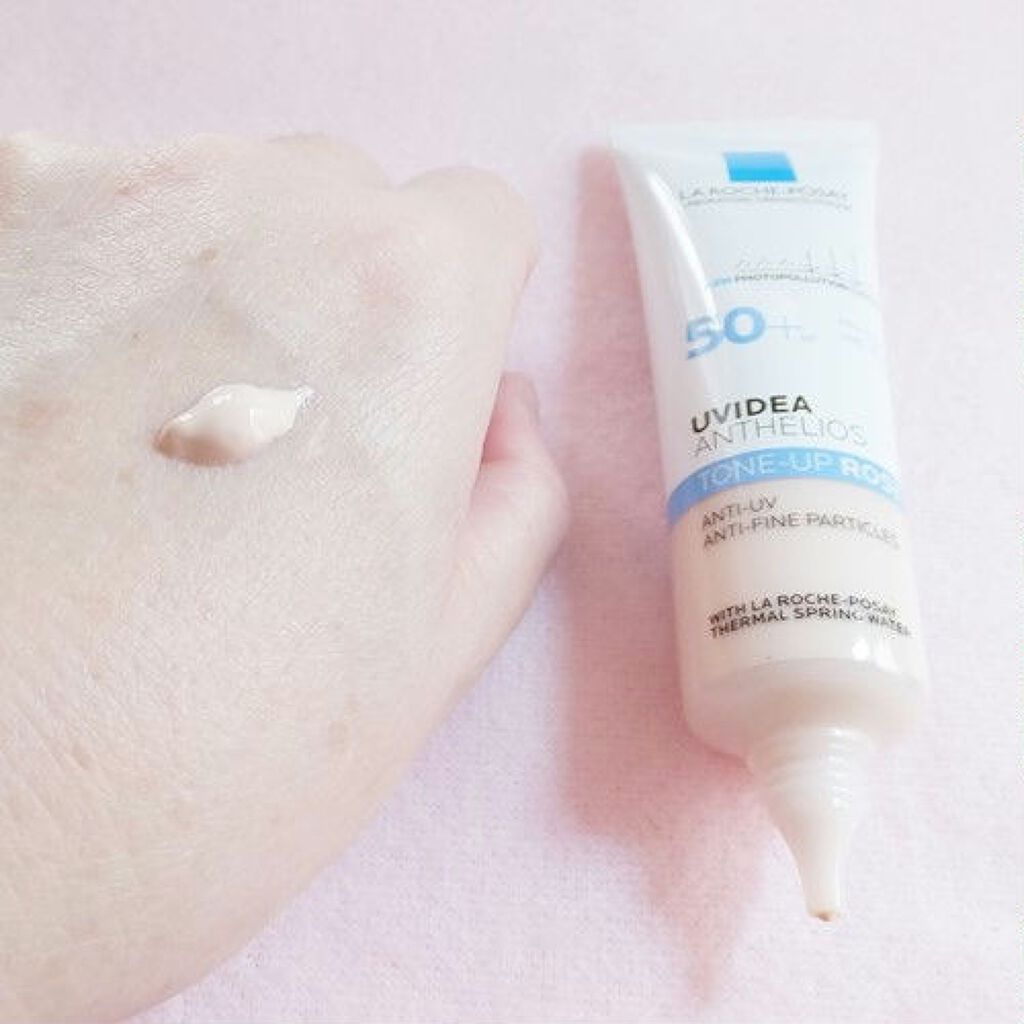 UVイデア XL プロテクショントーンアップ ローズ/ラ ロッシュ ポゼ/日焼け止めクリームを使ったクチコミ（3枚目）