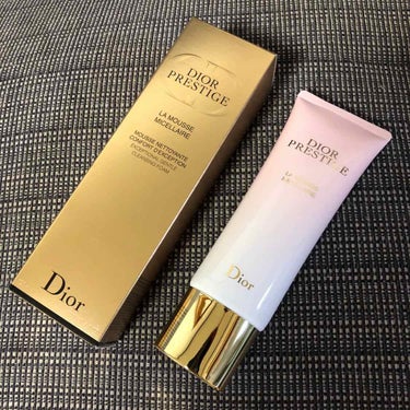 Dior 【旧】プレステージ ラ ムースのクチコミ「洗顔はDiorプレステージのル サヴォンを使ってたのですがこちらも気になってたので購入してみま.....」（1枚目）