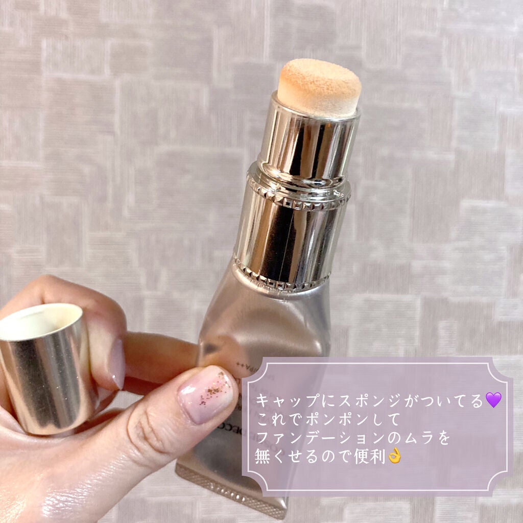 イーブンパーフェクト リキッドファンデーション/DECORTÉ/リキッドファンデーションを使ったクチコミ(4枚目)