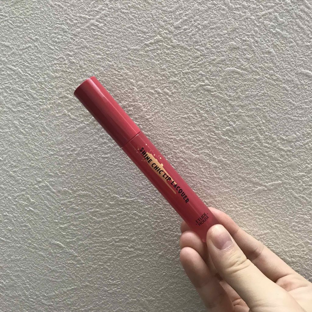 シャインシックリップラッカー/ETUDE/リップグロスを使ったクチコミ（1枚目）