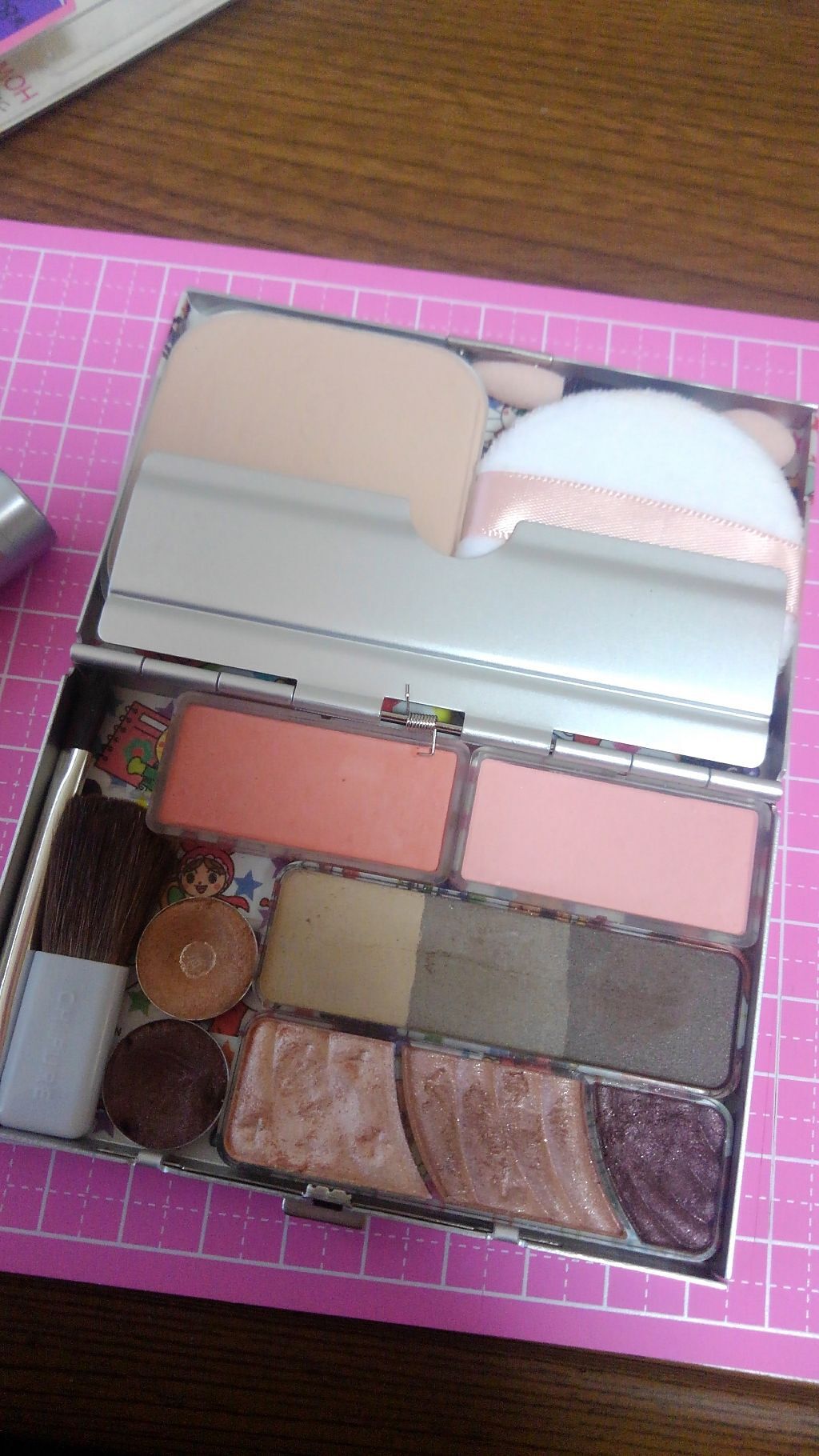 トーンアップアイシャドウ/CEZANNE/アイシャドウパレットを使ったクチコミ(1枚目)