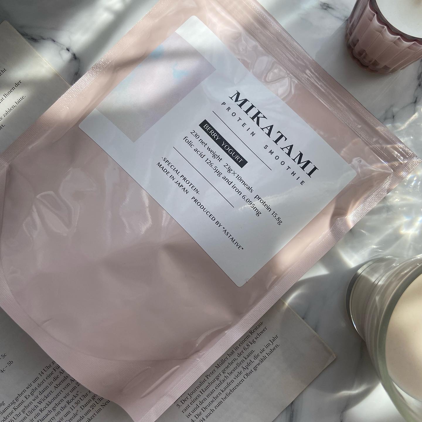 MIKATAMI　プロテインスムージー/MIKATAMI/その他プロテインを使ったクチコミ（2枚目）